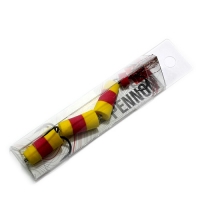 Приманка джиговая Lucky John Pennon 130 Yellow - Red - Yellow в блистере