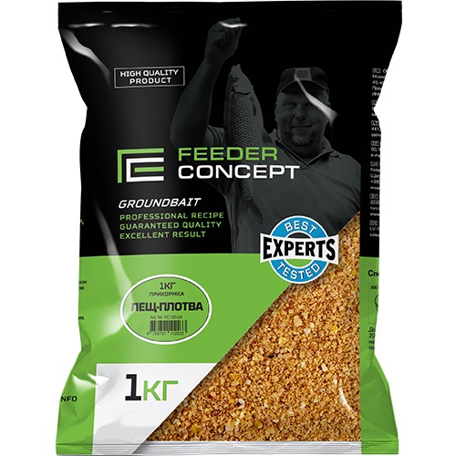 Прикормка летняя Feeder Concept Лещ-Плотва 1кг