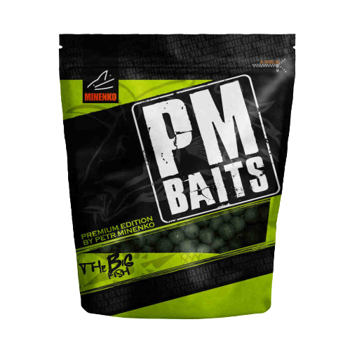 Бойлы пылящие Minenko PMbaits Sport Technology (Zip-Lock) Black Mussel 14мм - 750гр