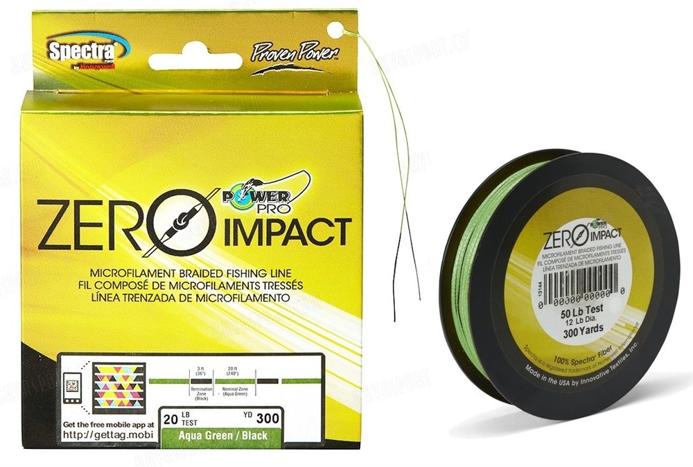 Плетеный шнур Power Pro Zero I Green 135м - 0.36мм - 30кг