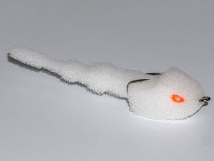 Рыбка поролоновая 3D Classic White 110 Россия