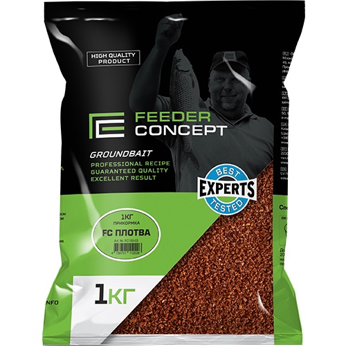 Прикормка летняя Feeder Concept Плотва 1кг