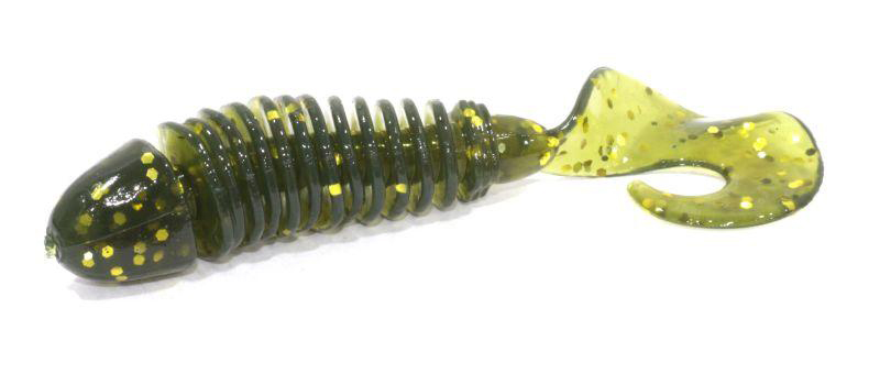 Приманка Allvega Bony Grub 80 - watermelon gold flake