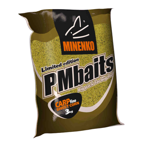 Прикормка летняя Minenko PMbaits Big Pack Carp Sweet Corn fine 3кг