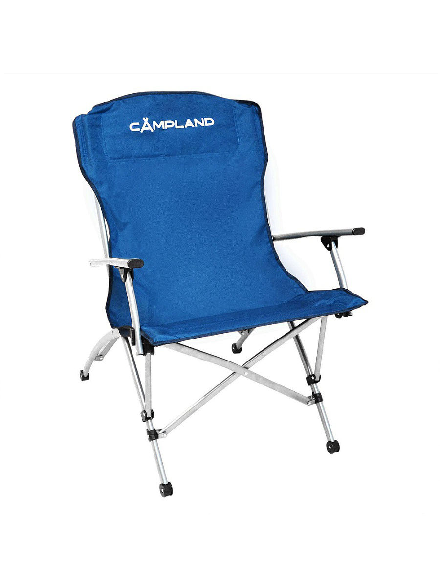 Кресло туристическое Люкс складное с подлокотниками Campland