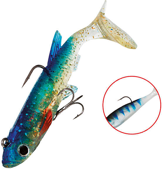 Приманка оснащенный Mikado Crystal Fish WXH-65 80 - 132