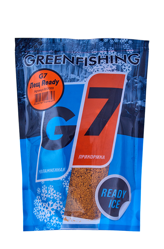 Прикормка зимняя Greenfishing G7 Ready Ice Лещ 350гр