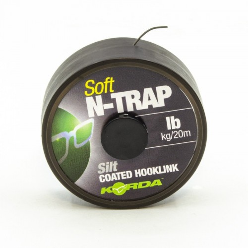 Поводковый материал Korda N-Trap Soft Silt 20м - 13.6/30lb