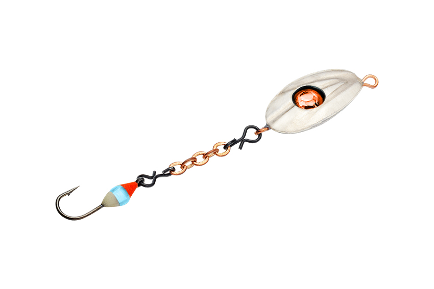 Блесна Sprut Beetle №2 - 15мм - 2.5гр - Nickel