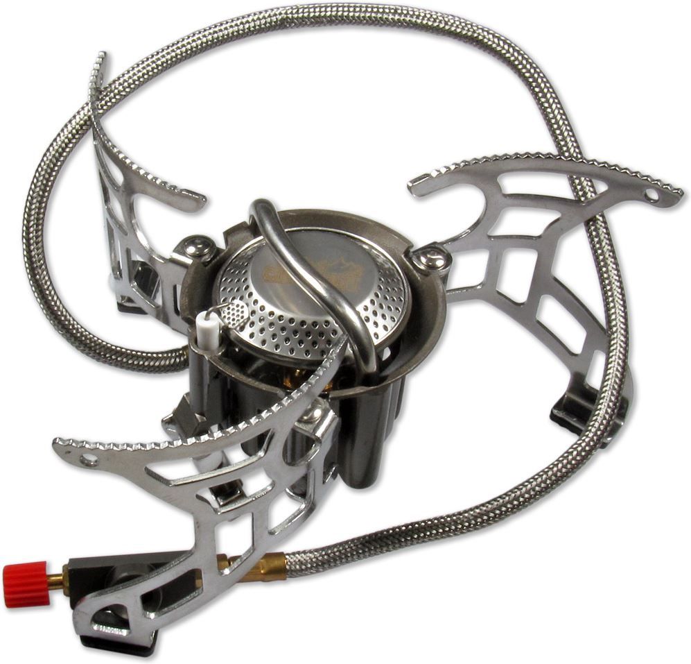 Плита портативная газовая Огненная Буря с газогенератором Следопыт