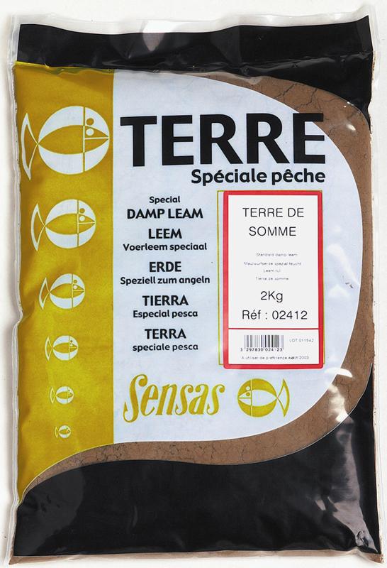 Грунт Sensas Damp Leam Standart 2кг