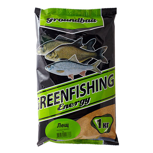 Прикормка летняя Greenfishing Energy Лещ 1кг