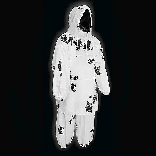 Костюм маскировочный Метель камуфлированный клякса бязь размер 50-56 Россия