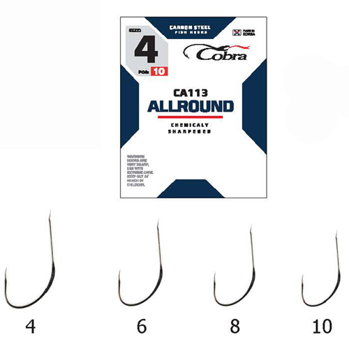 Крючки Cobra Allround CA113 №6