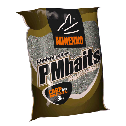 Прикормка летняя Minenko PMbaits Big Pack Carp Mussel fine 3кг