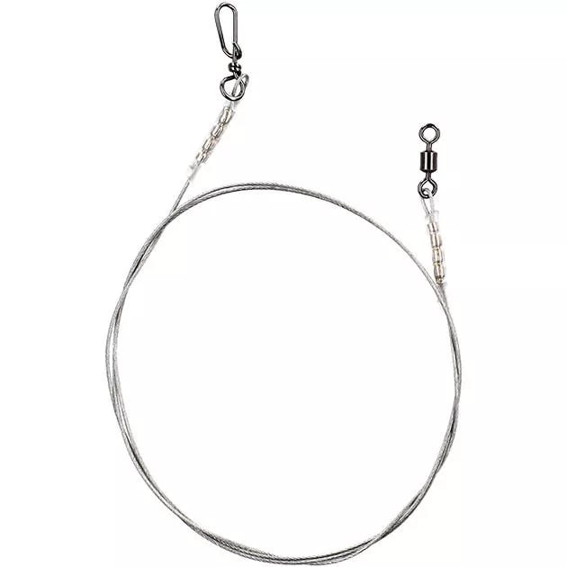 Поводок стальной Mikado Jaws 30см - 15кг