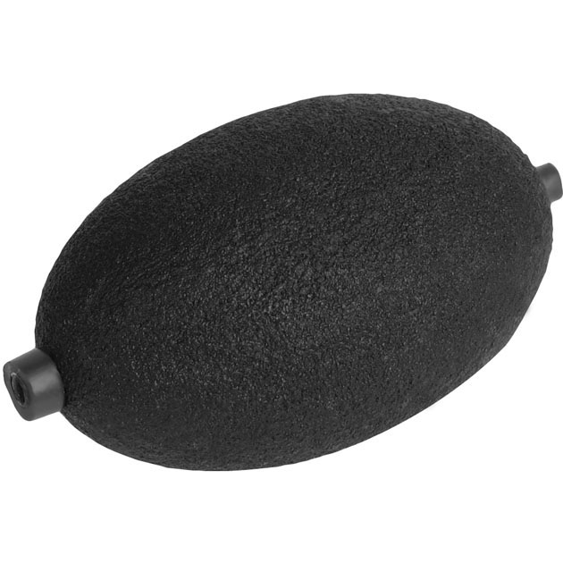 Грузило для ловли сома сквозное, круглой формы Mikado 46BK  - 250гр