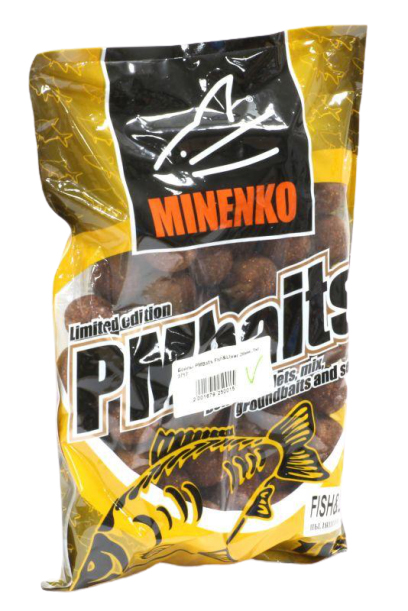 Бойлы пылящие Minenko PMbaits Classic Pack Fish & Liver 26мм - 1кг