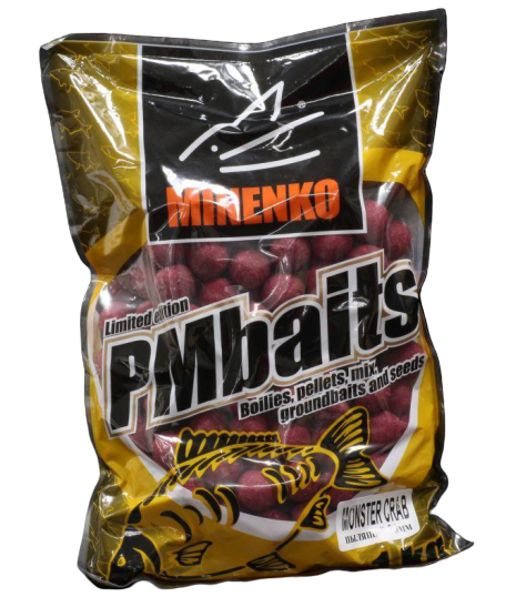 Бойлы пылящие Minenko PMbaits Big Pack Monster Crab 26мм - 3кг
