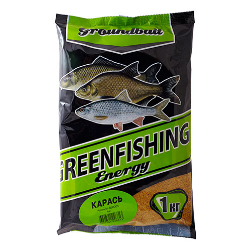 Прикормка летняя Greenfishing Energy Карась 1кг