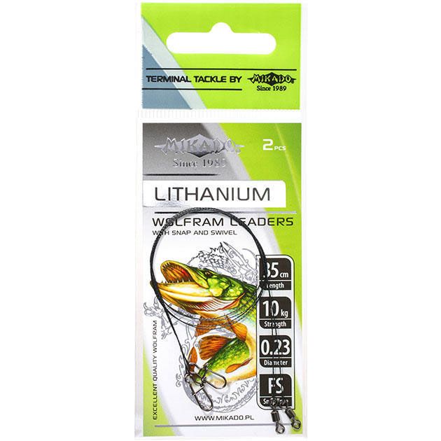 Поводок вольфрамовый Mikado Lithanium HS 15см - 10кг