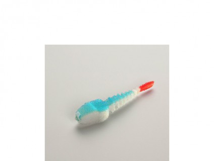 Рыбка поролоновая 3D Ex Stream White - Blue 100 Россия