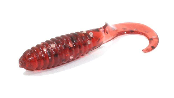 Приманка Allvega Flutter Tail Grub 55 - cranberry seed
