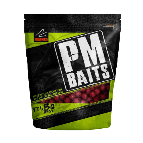 Бойлы пылящие Minenko PMbaits Sport Technology (Zip-Lock) Crab & Chilli 14мм - 750гр