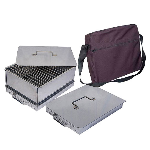 Коптильня-дипломат двухъярусная с поддоном Tehnolit 10-01-0030